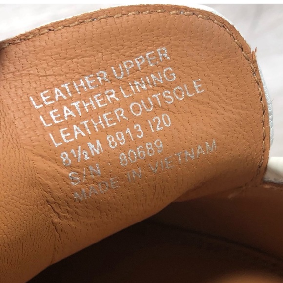 Tory Burch Jessa Goatskin Patent Leather Pump Heel Ivory Mint - Picture 14 of 15